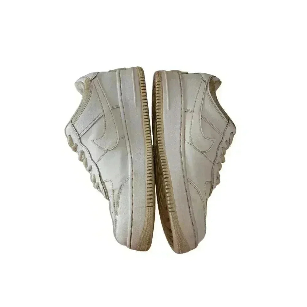 Nike AF1 Air Force 1 Low Women Sz 9.5 Triple White Athletic Comfort Sneaker - Picture 7 of 12